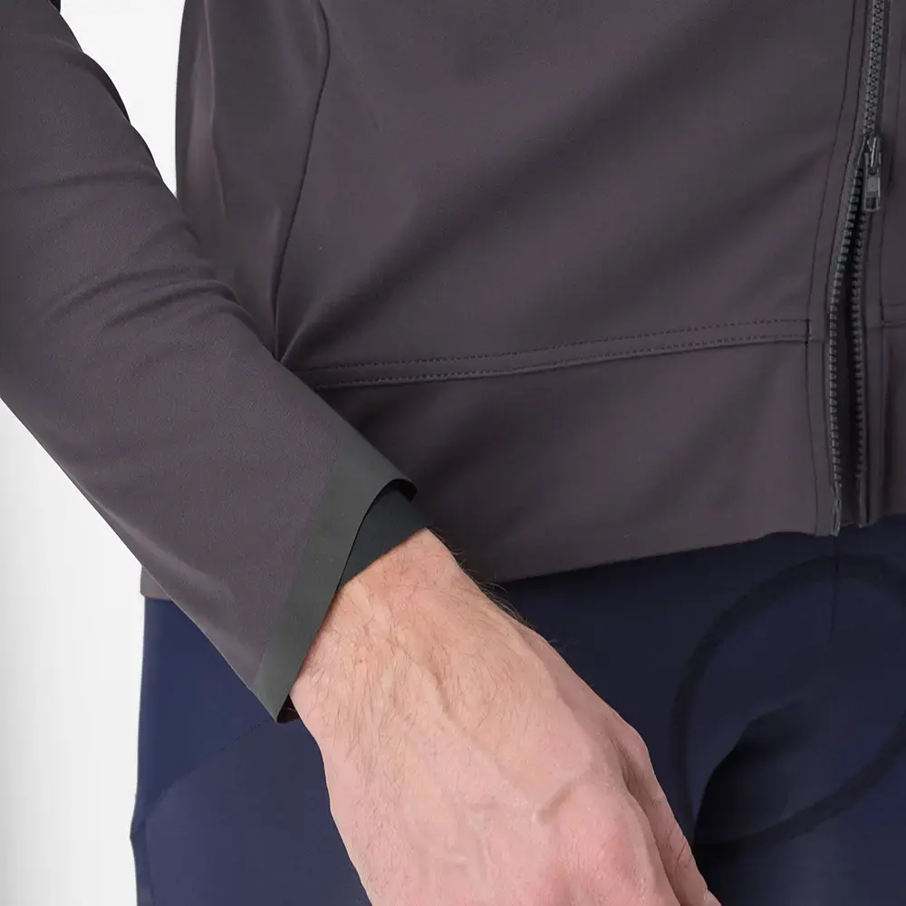 Castelli Alpha Ultimate Insulated Fietsjack Paars/Donkergrijs Heren