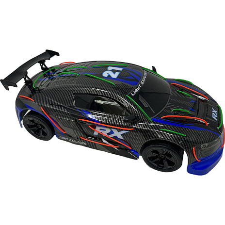 Car Mania fjernstyret racerbil med lys