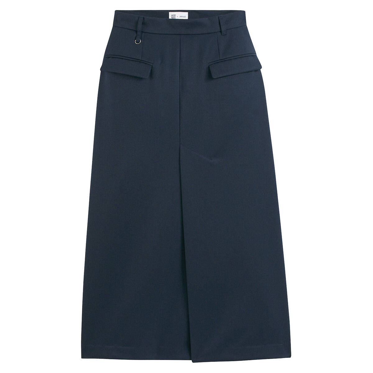 JEREMY CURRAT X LA REDOUTE<br>Saia reta midi, fabricada na Europa