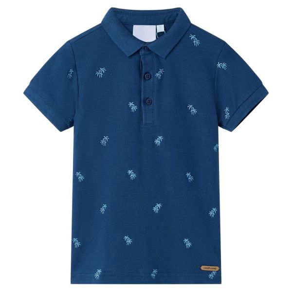 Polo para Criança Azul-escuro 92 - 1825471978