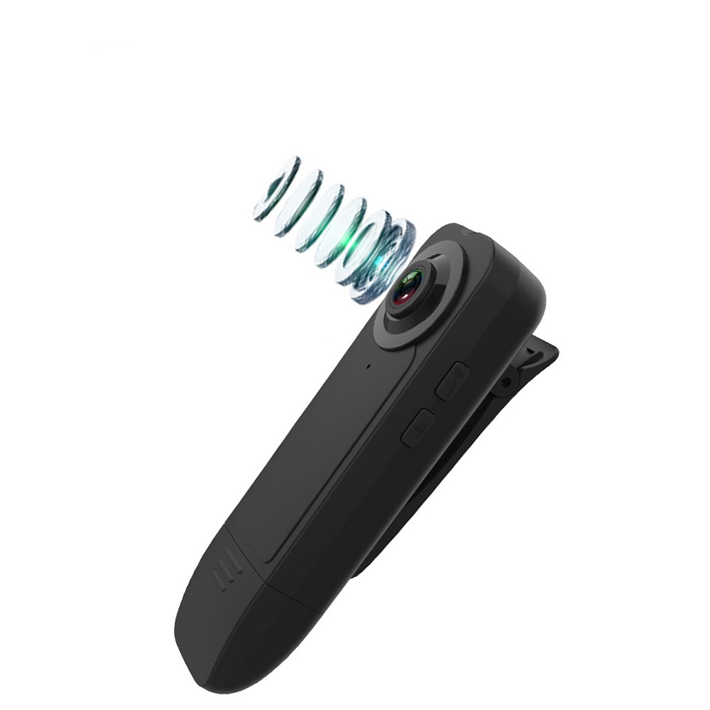 Mini Full HD 1080p Kamera Bodycam mit Infrarot Nachtsicht / Bewegungserkennung / MicroSD   Clip-Halter