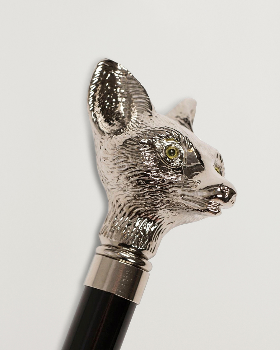Fox Umbrellas Silver Fox Umbrella Black