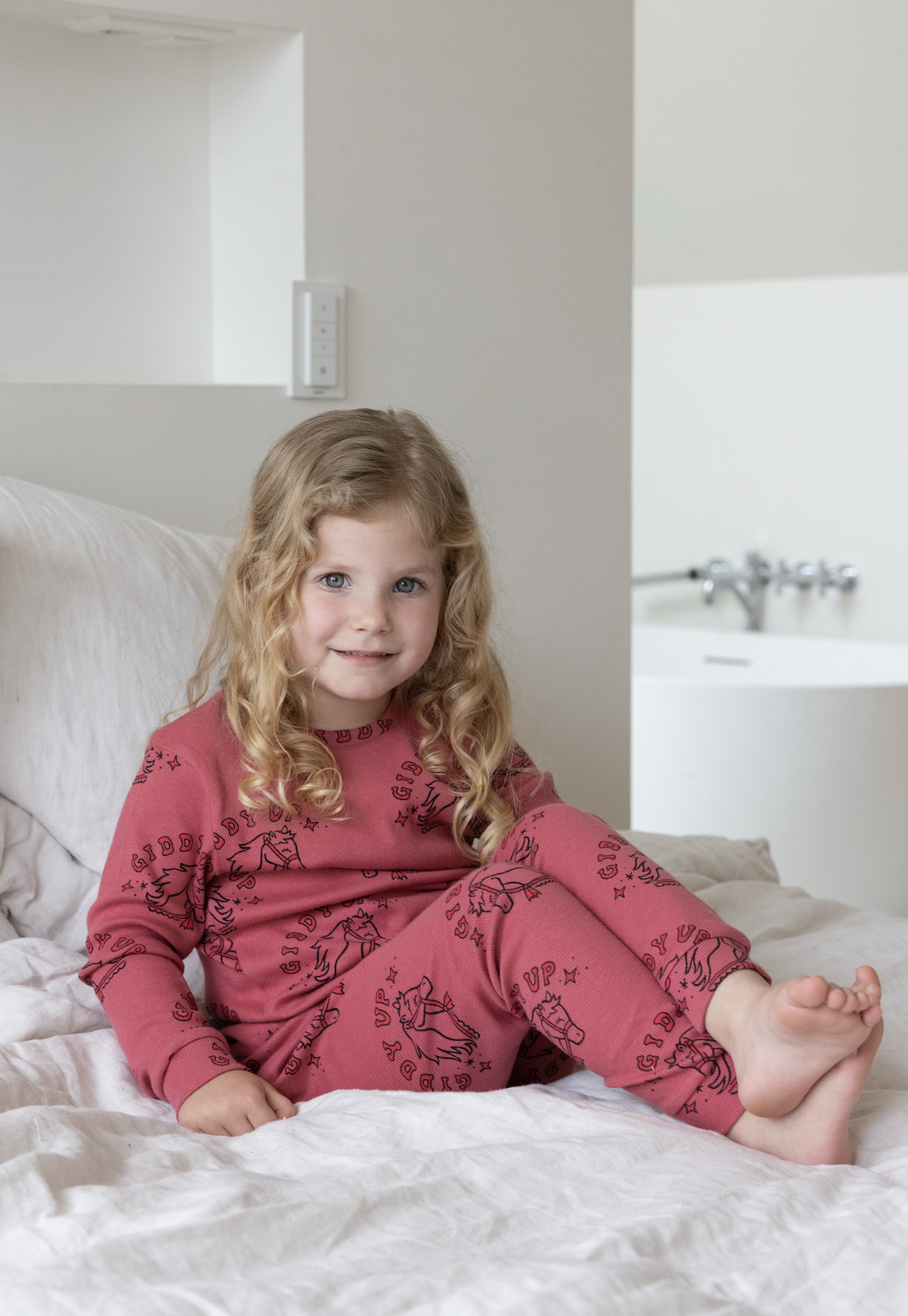 Feetje Pyjama Howdy Holly - Premium Sleepwear berry