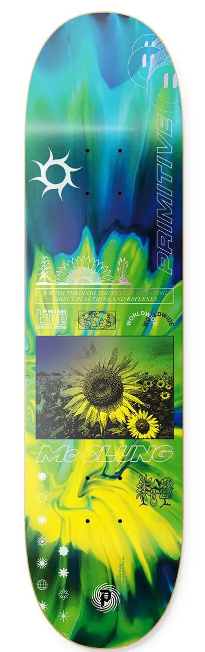 Primitive Mcclung Demo Skateboard Deck | SkatePro