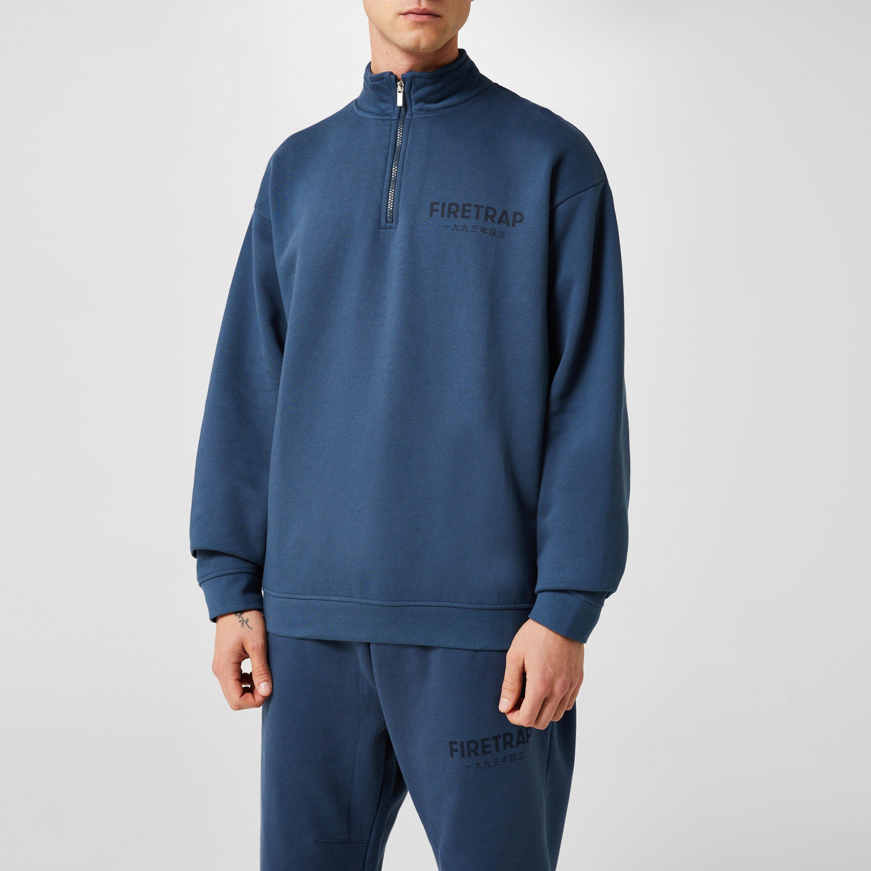 Firetrap Quarter Zip Sweatshirt