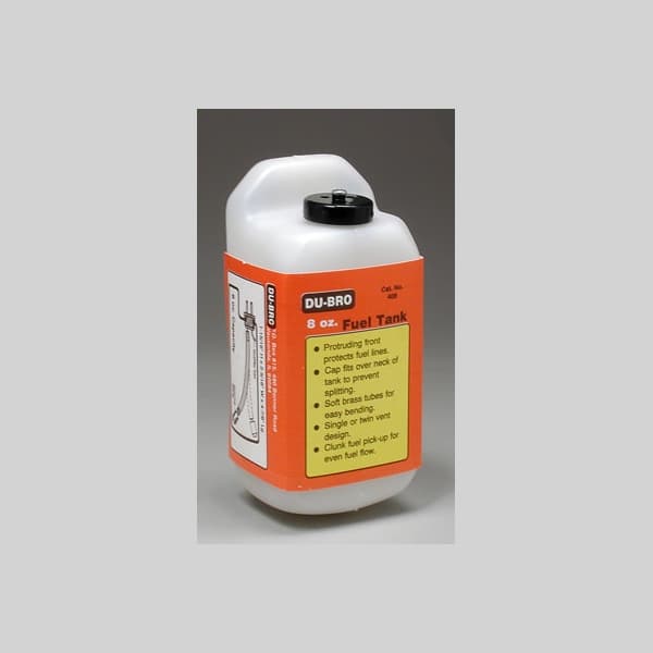 DB408 Dubro Tank 240cc 8oz 124x49x59mm