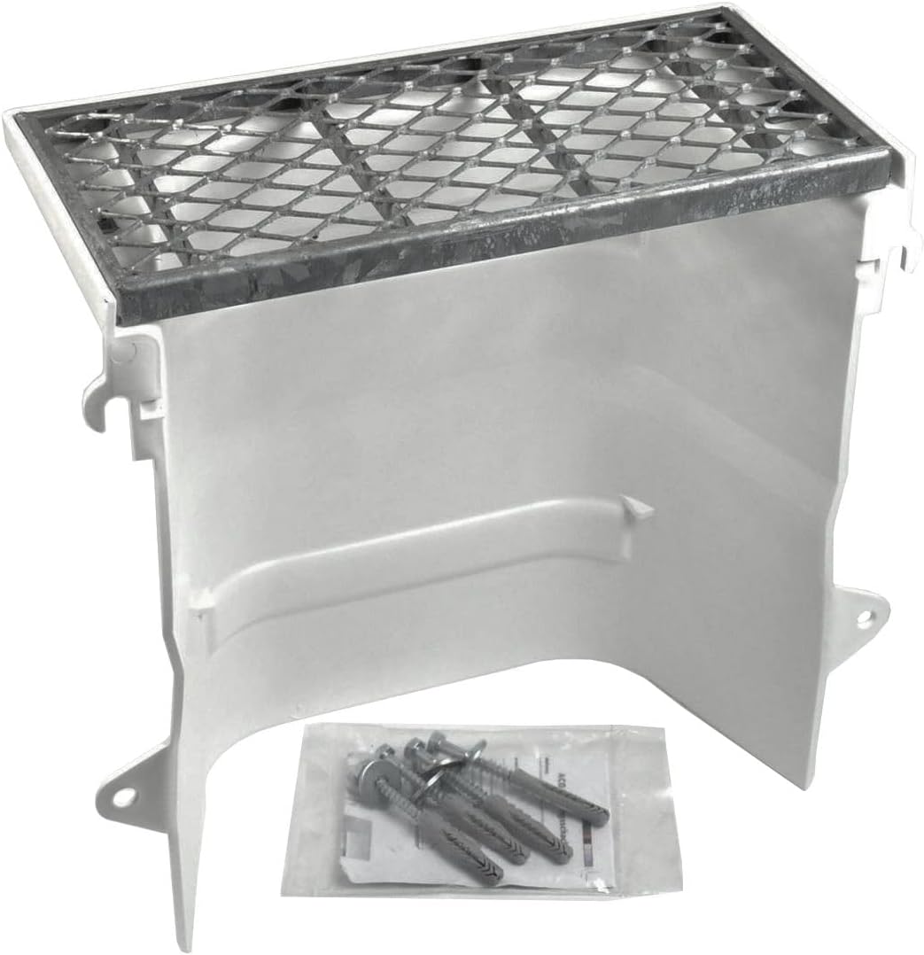 ACO Lüftungsschacht 40x40 ohne Boden Kellerschacht mit Streckmetallrost Lüftung Keller