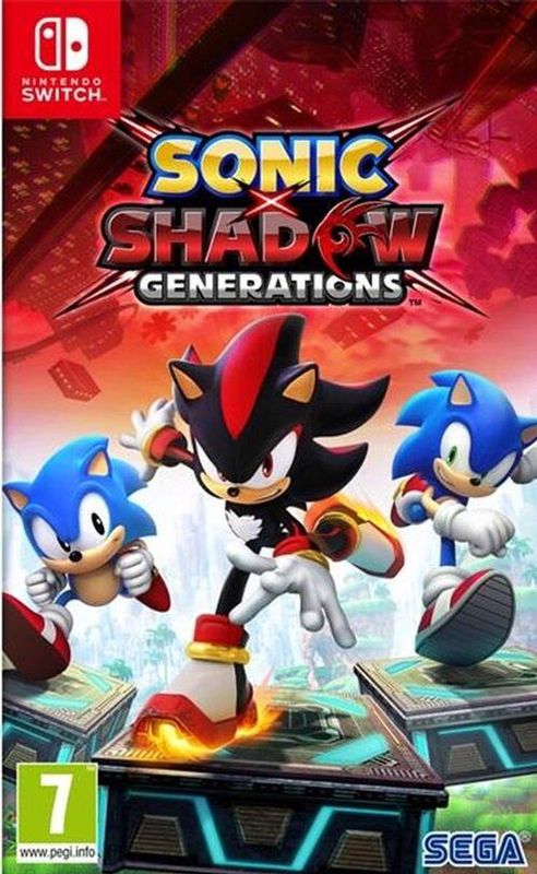 Sonic X Shadow Generations - Nintendo Switch - Actie - 2D en 3D Levels