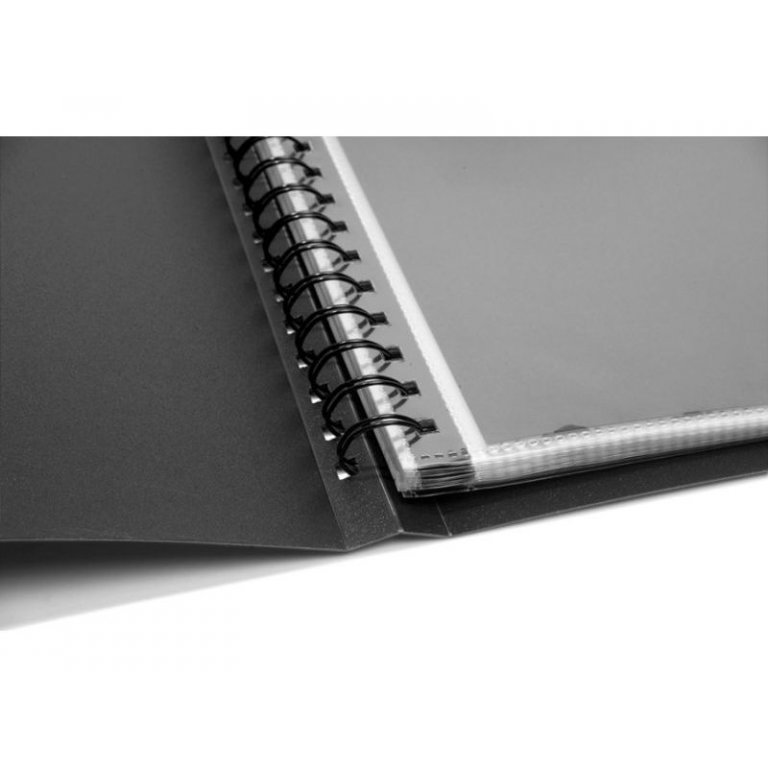 Rumold Spiral-Sichtbuch, schwarz