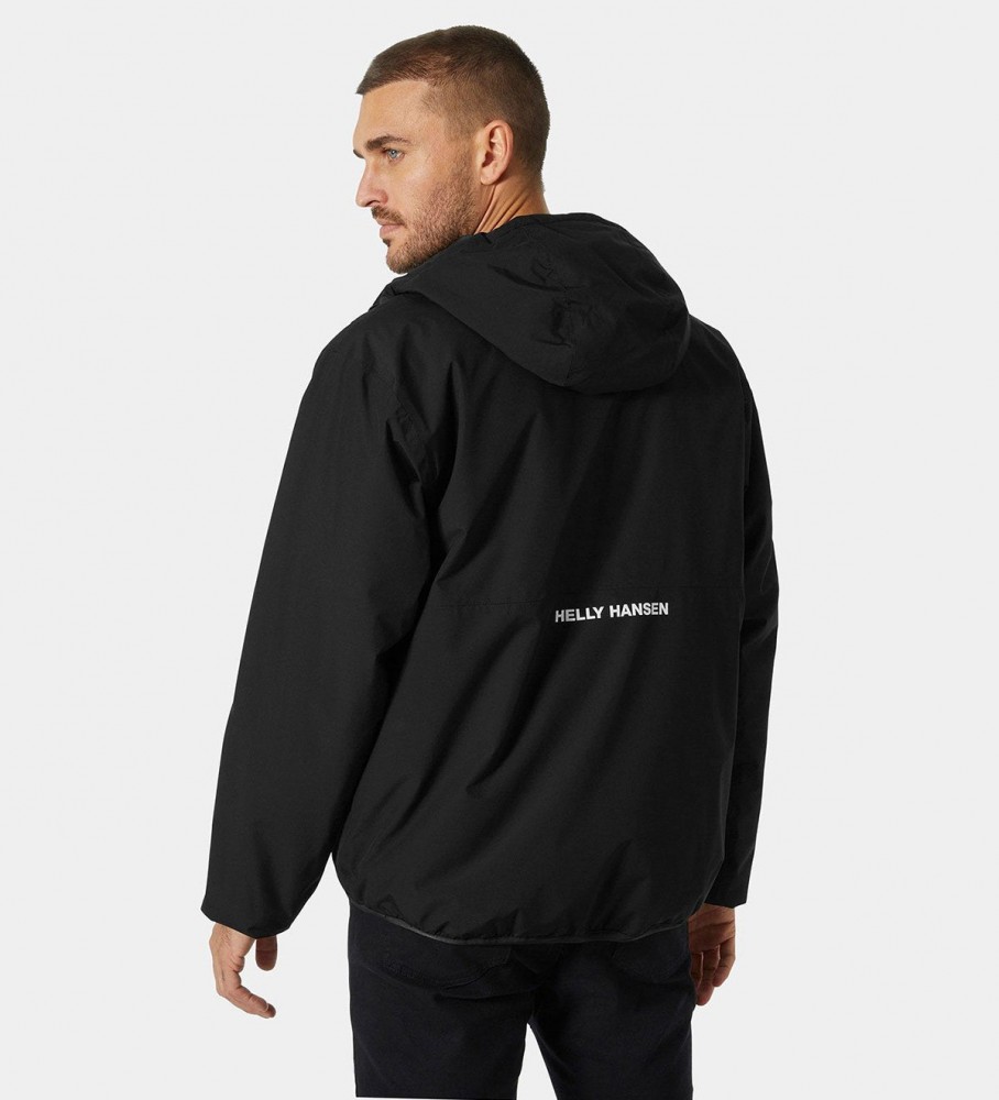 Capa de chuva isolada Helly Hansen Ervik, preta
