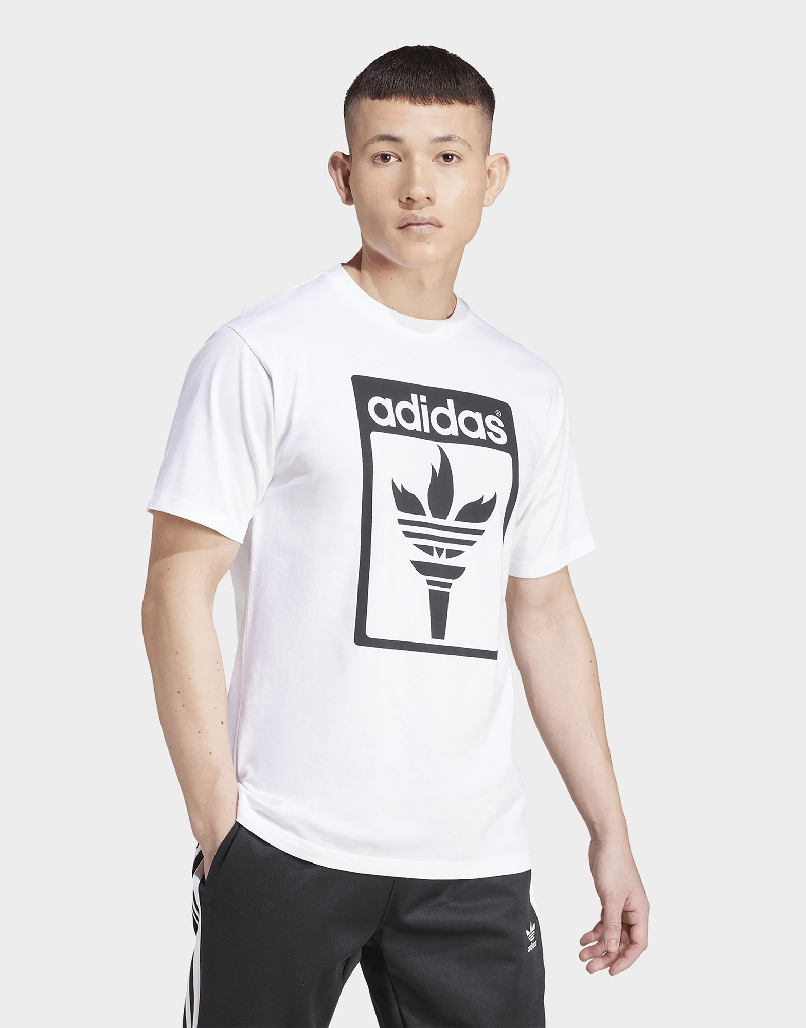 adidas T-shirt Trèfle flambeau