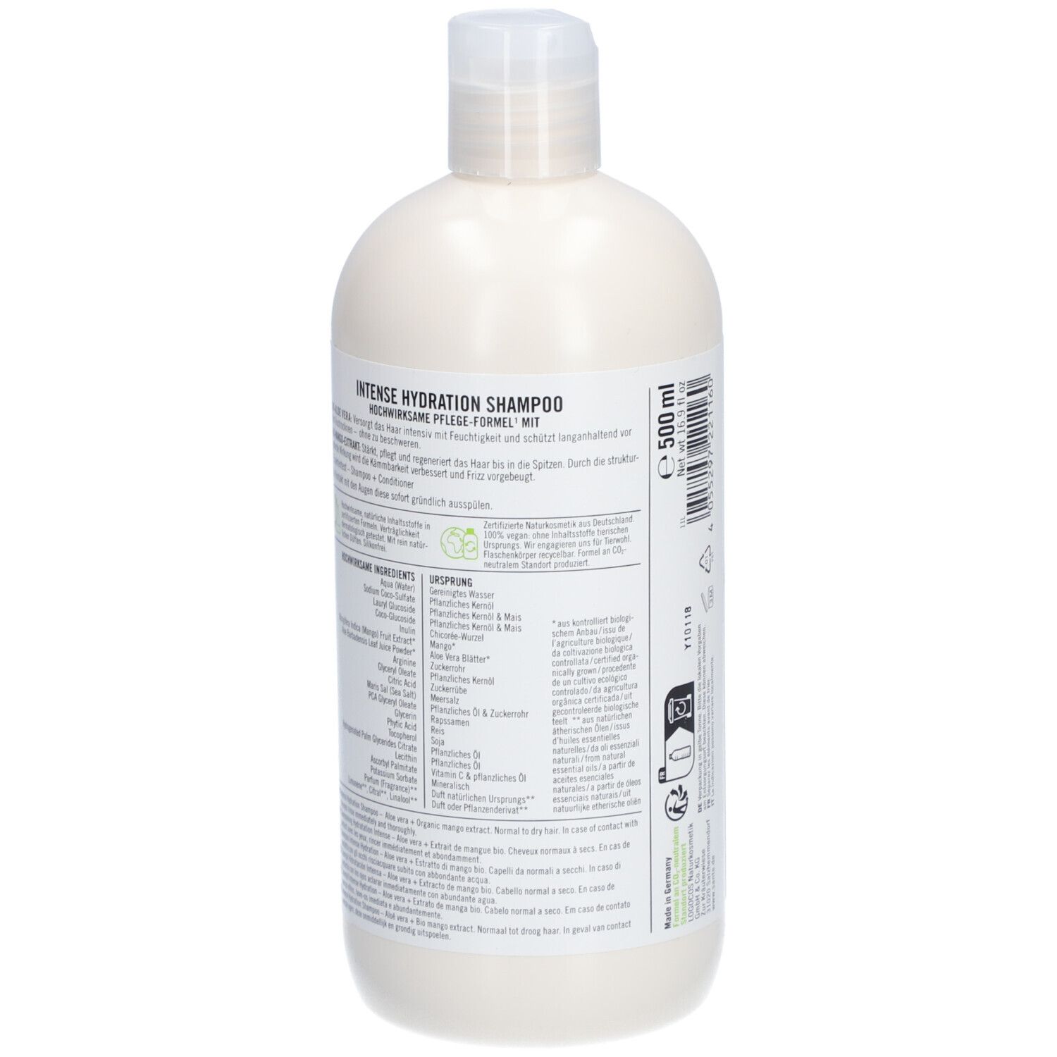 SANTE Naturkosmetik INTENSE HYDRATION SHAMPOO