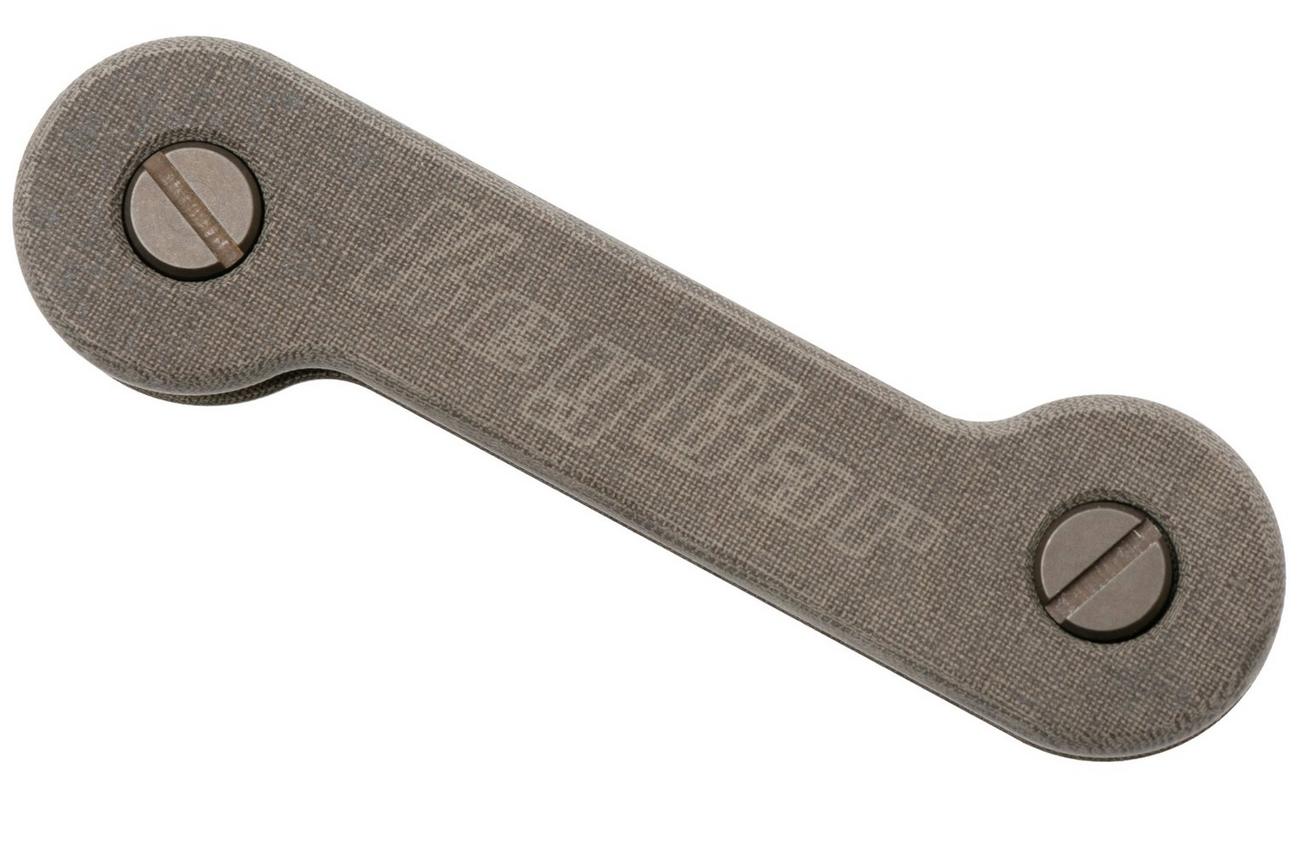KeyBar Green Micarta KBR254, sleutel organiser