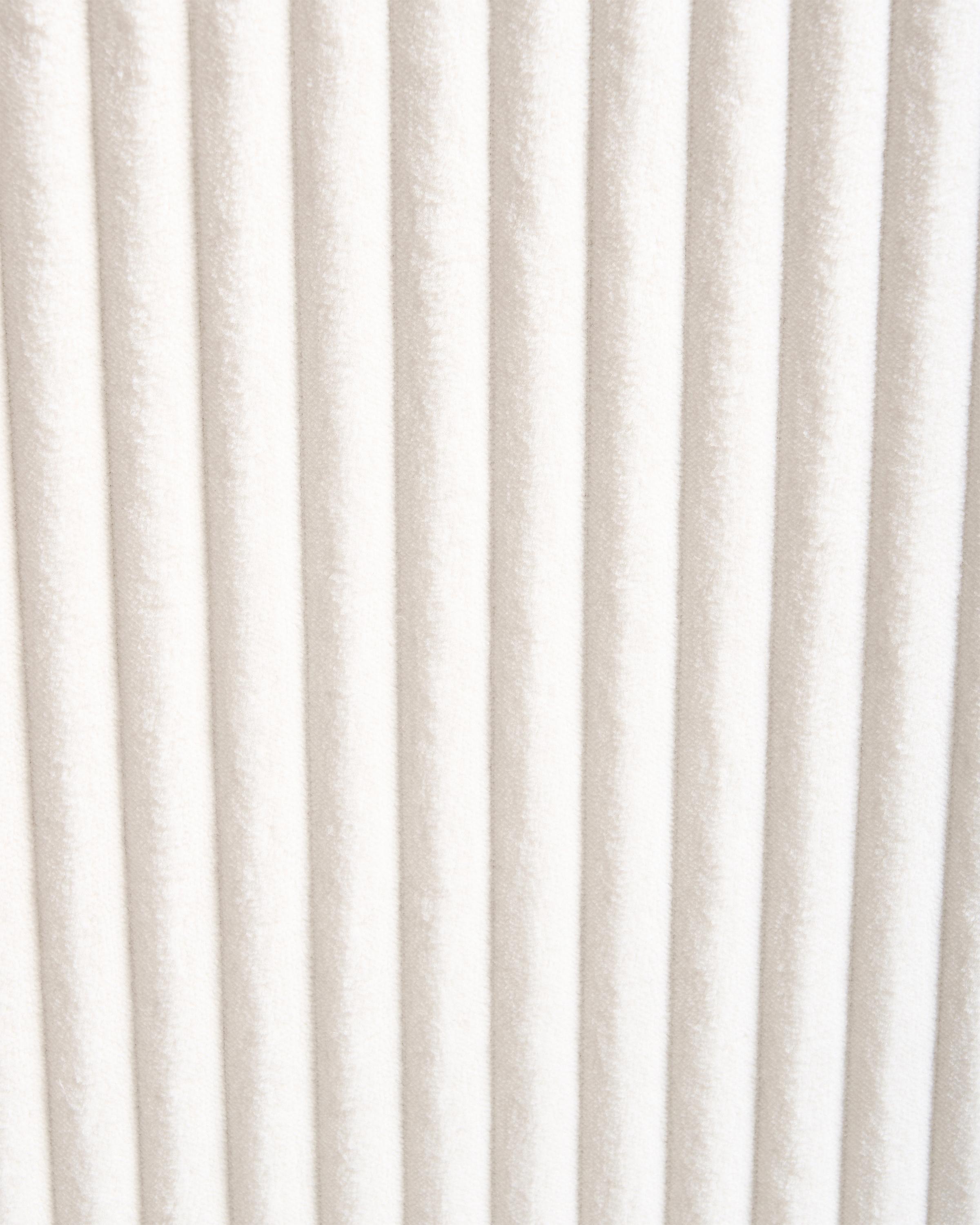 Schommelstoel SORSELE Corduroy Wit