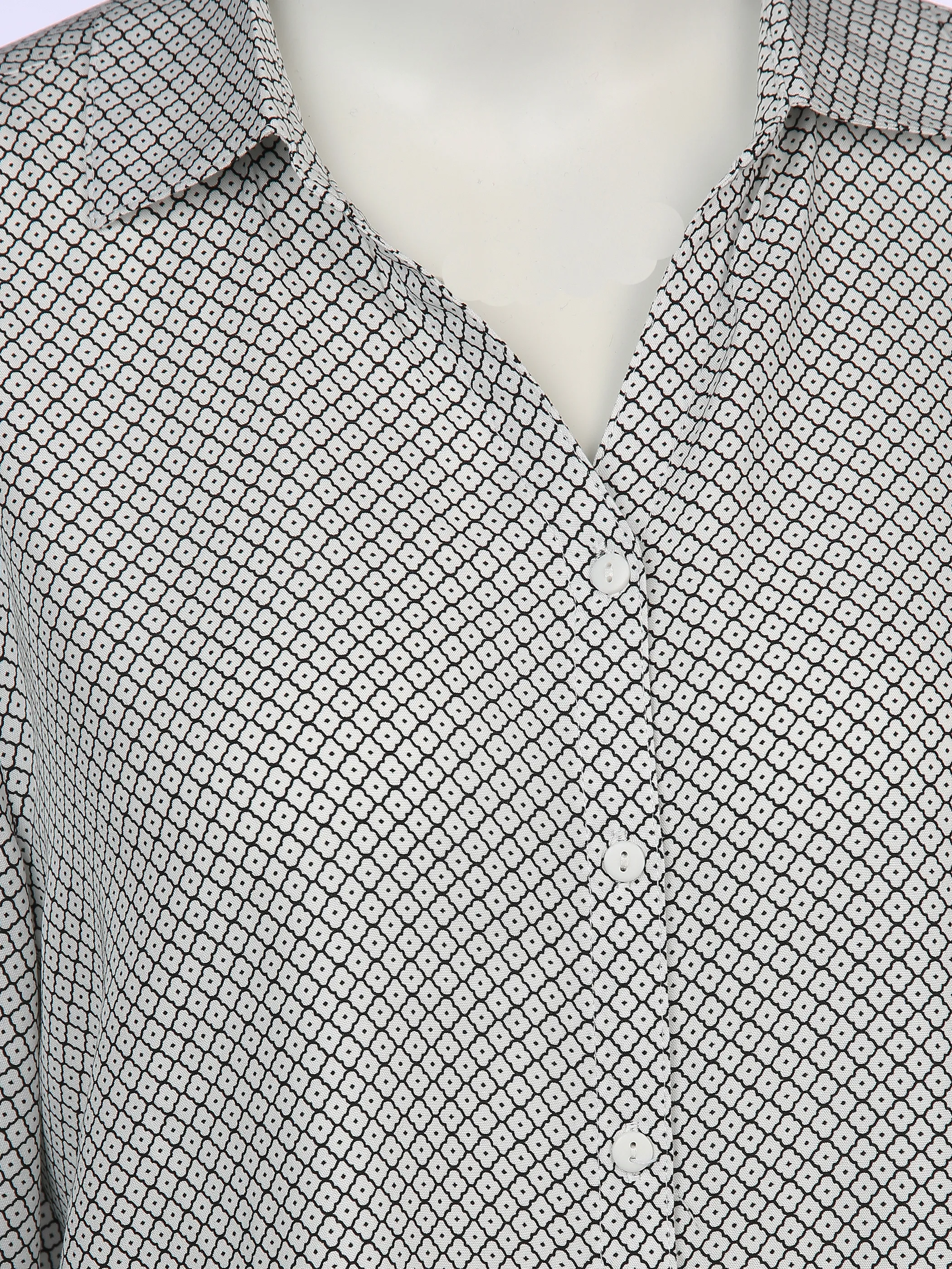 Damen Bluse mit Minimalprint