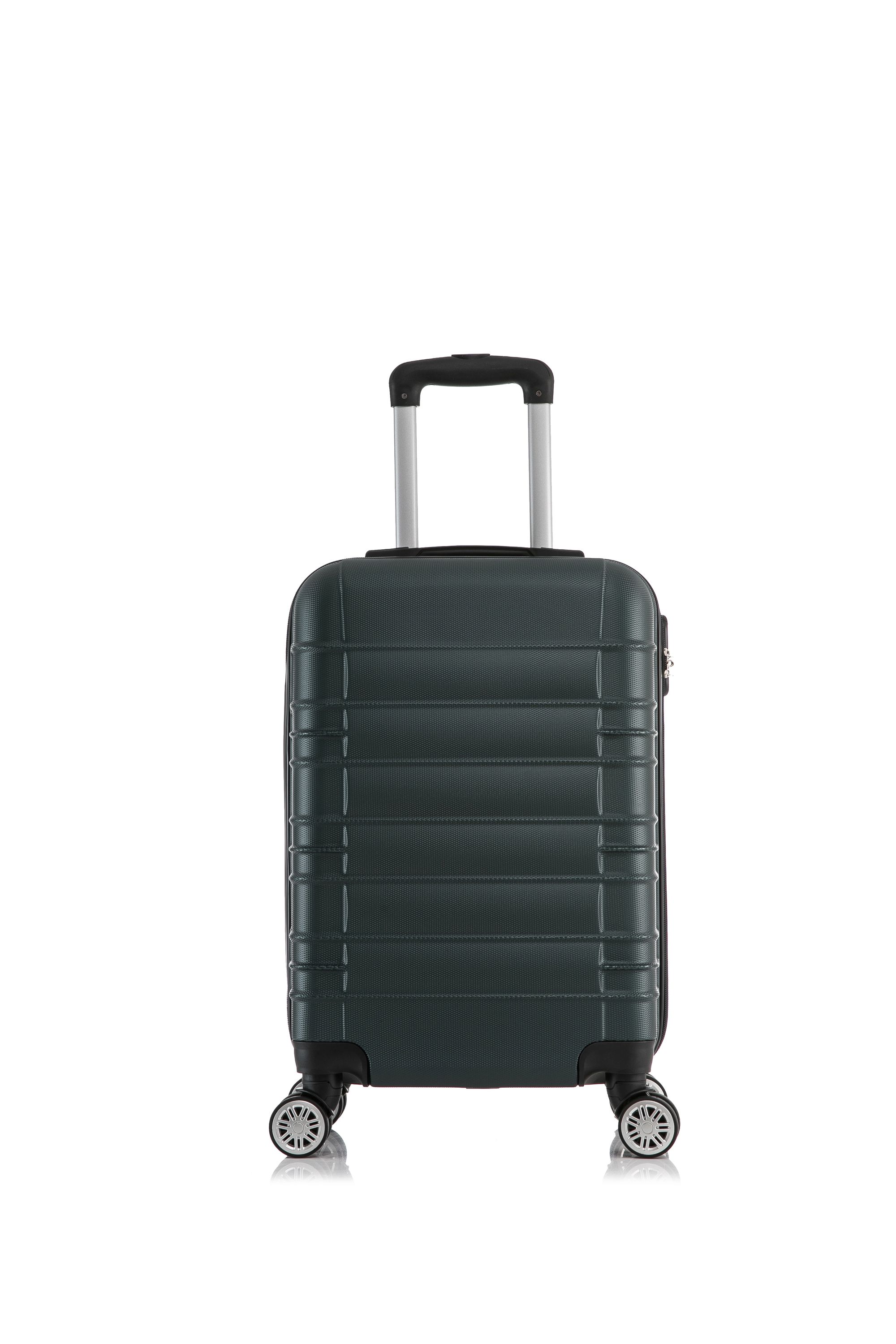 Reisekoffer Hartschalenkoffer AVA 5er Set smaragd