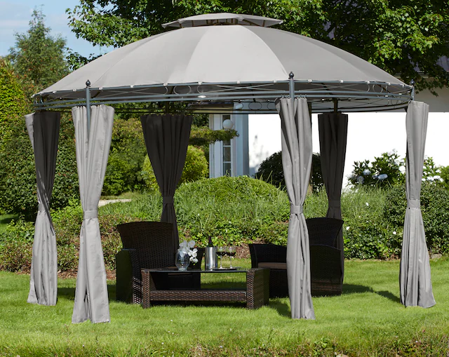 KONIFERA Pavillon »Tino« BxT: 350 x 350 cm