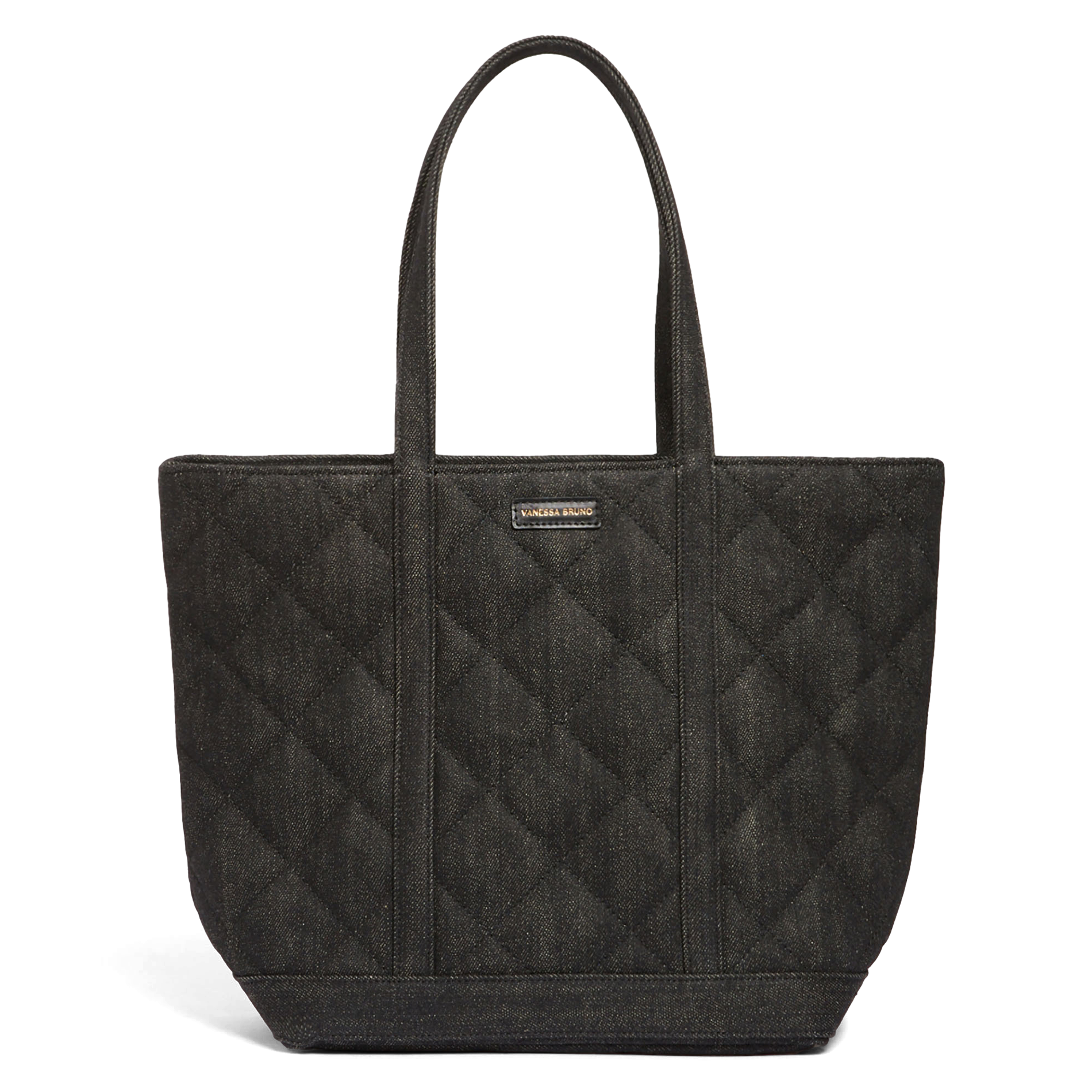 Cabas M en toile de coton | Marron