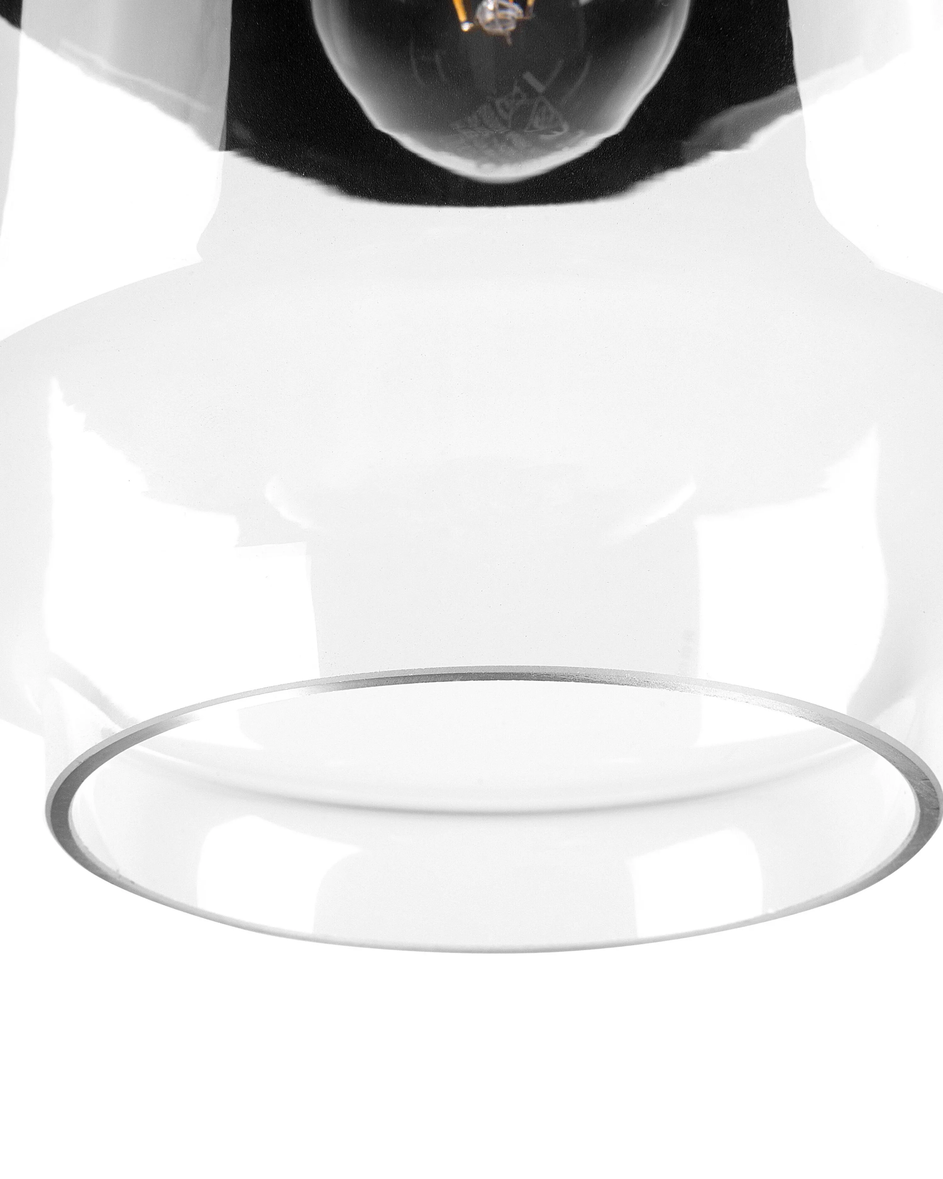 Hanglamp JURUA Glas Zwart
