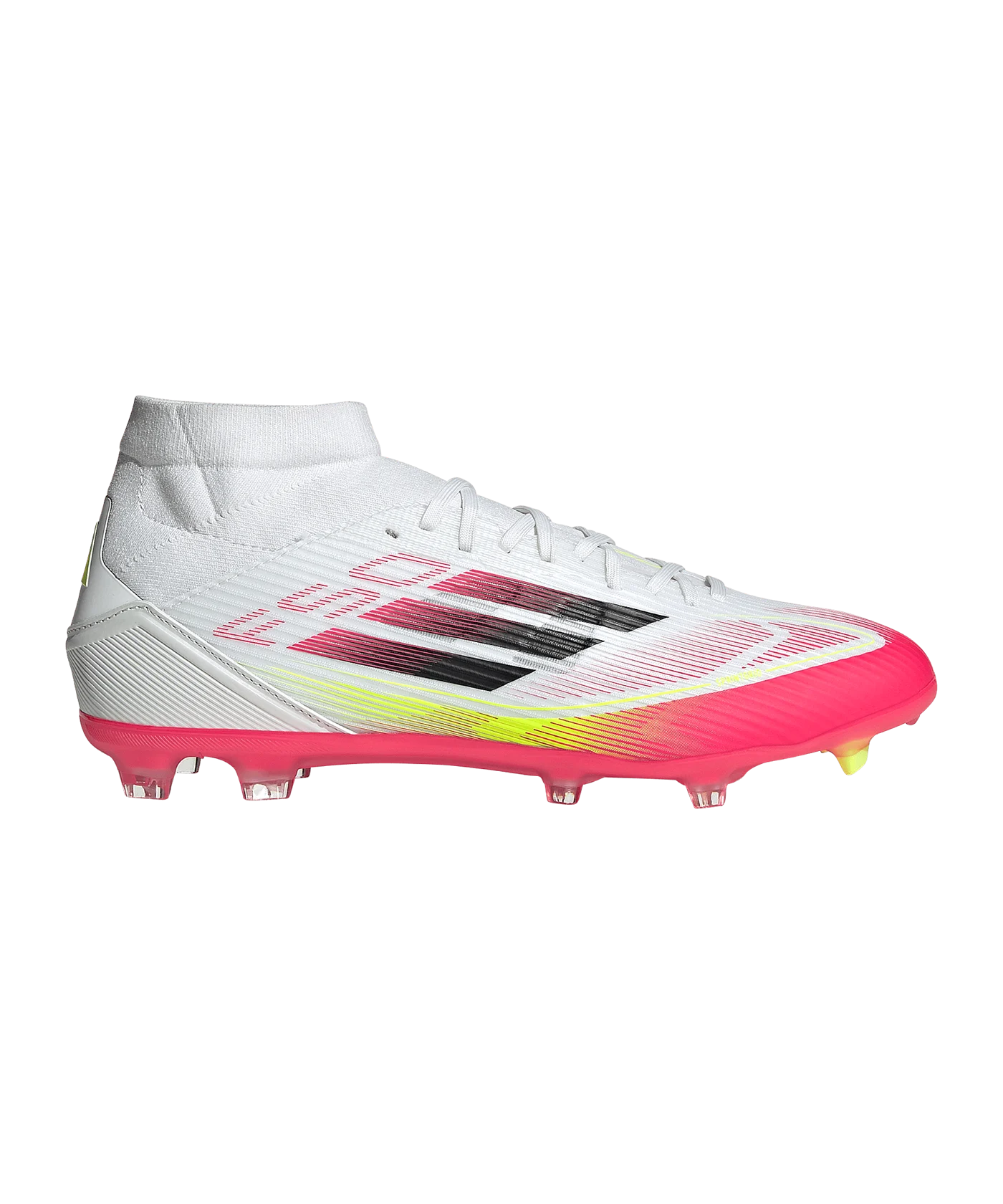 adidas F50 League Mid FG Pure Victory Weiss