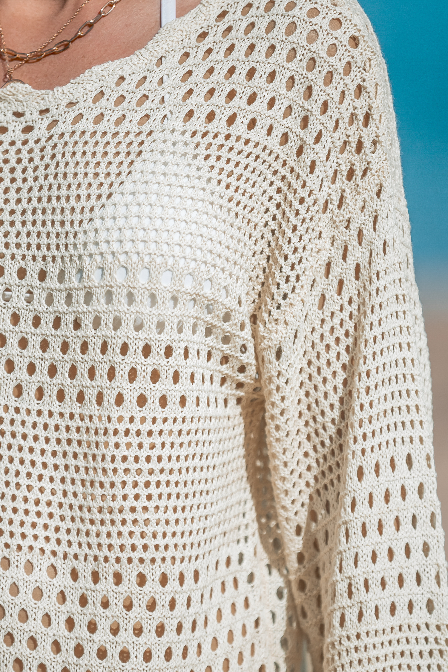 Robe cover up en crochet