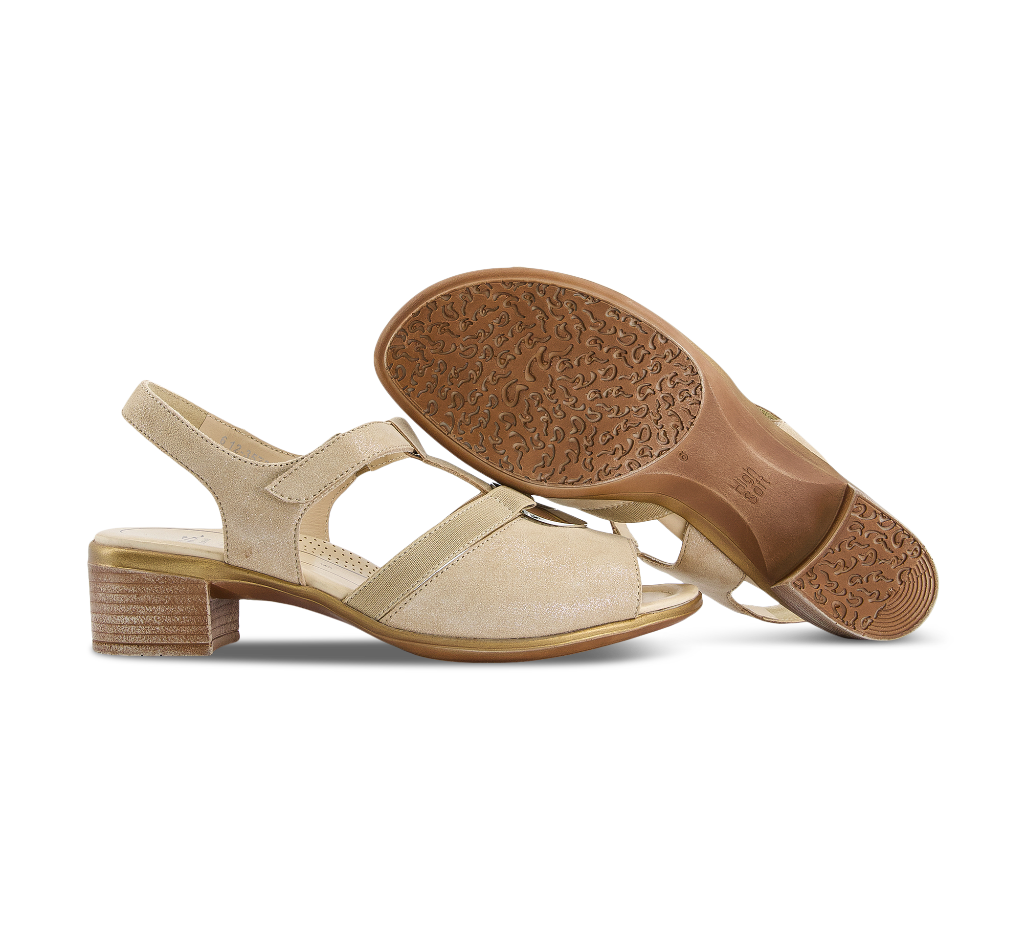 Ara Lugano - Riemchensandalen beige/taupe