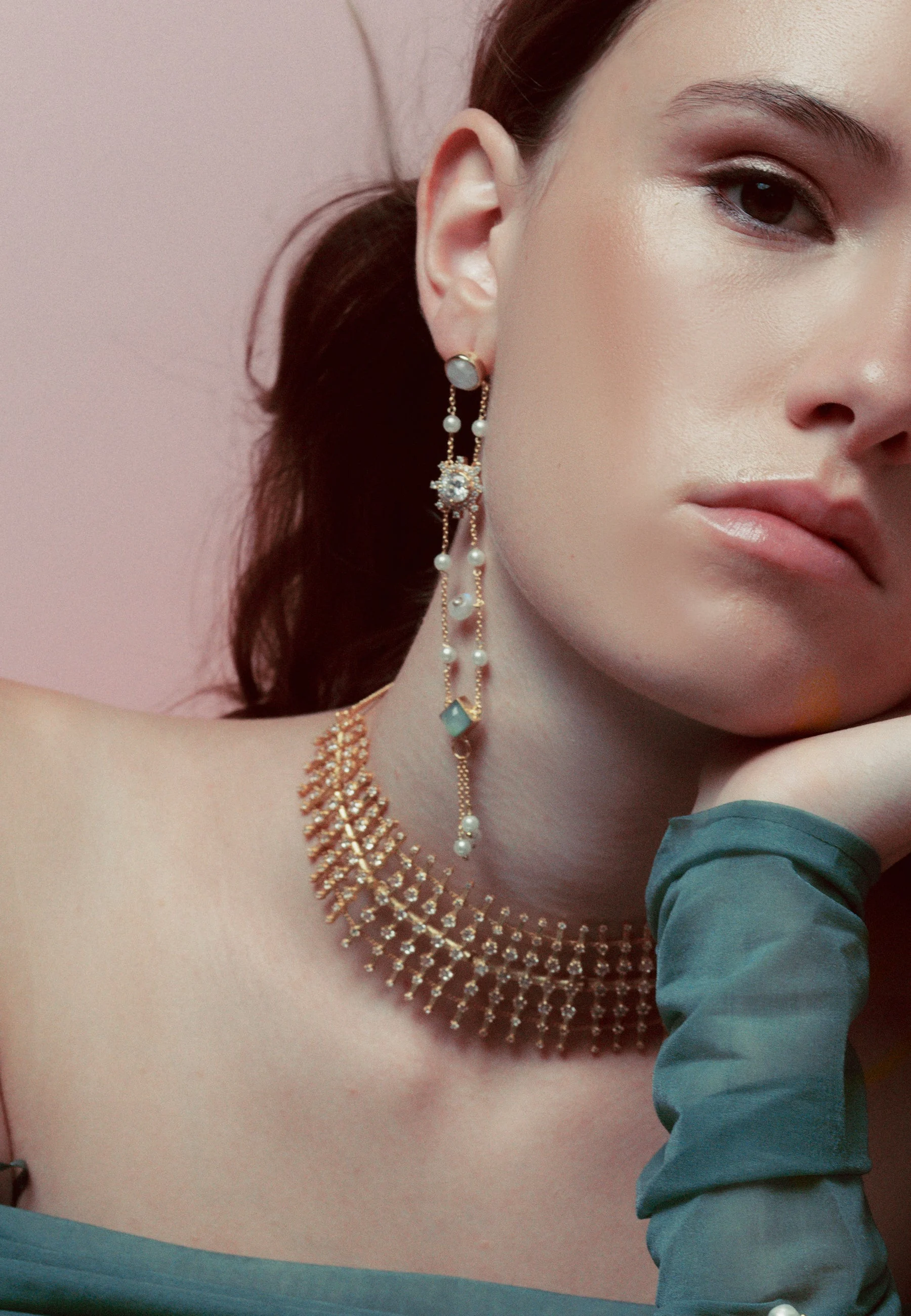 CHOKER HELIA - Choker helia | Doré