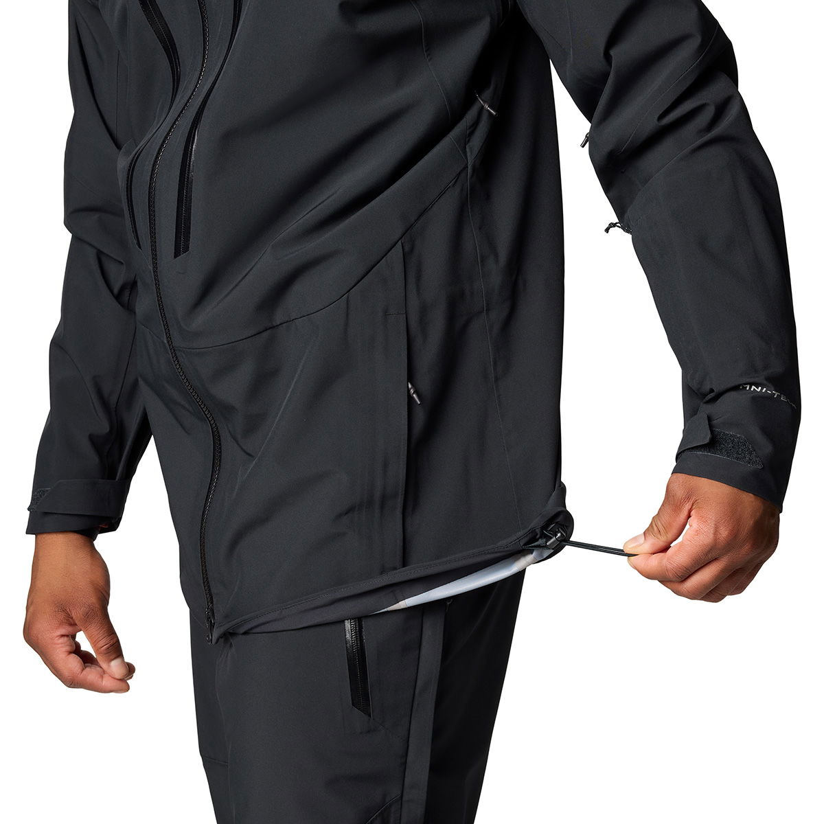Columbia Platinum Peak II 3-lags skijakke, herre (Black)