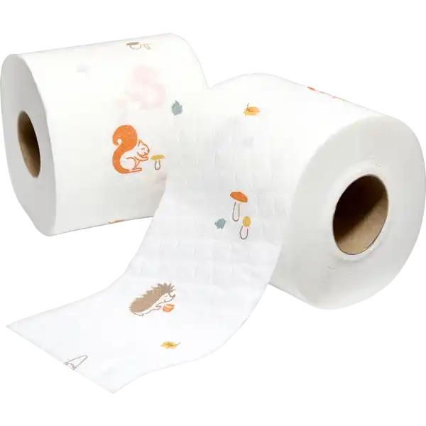 Toilettenpapier Gemeinsam ist es am schönsten