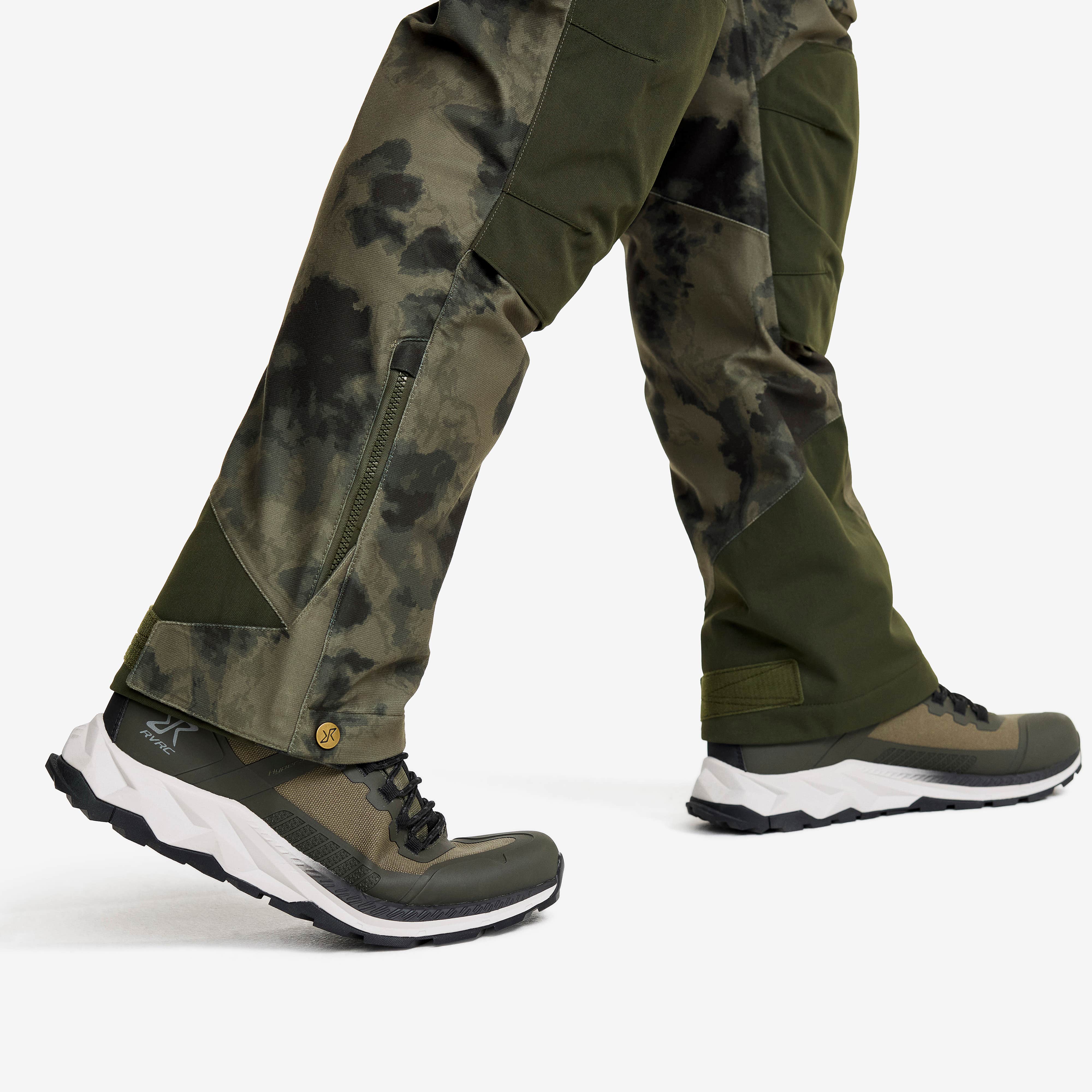 Trace Silent Pro 2L Pants Herre Camo Deep Depths