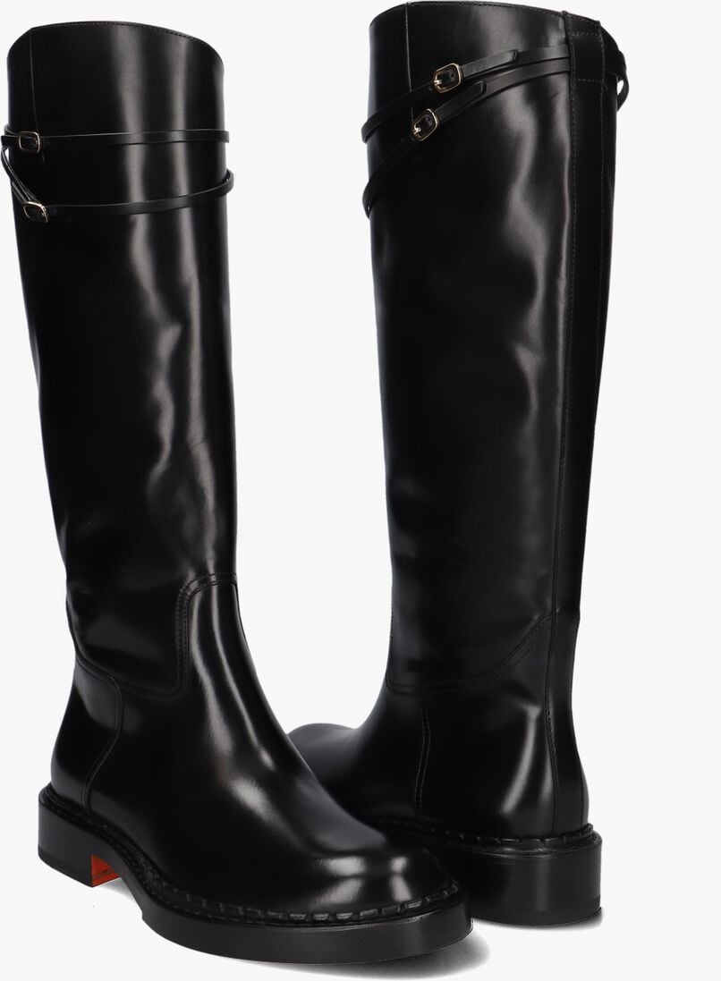 zwarte santoni hoge laarzen 70569