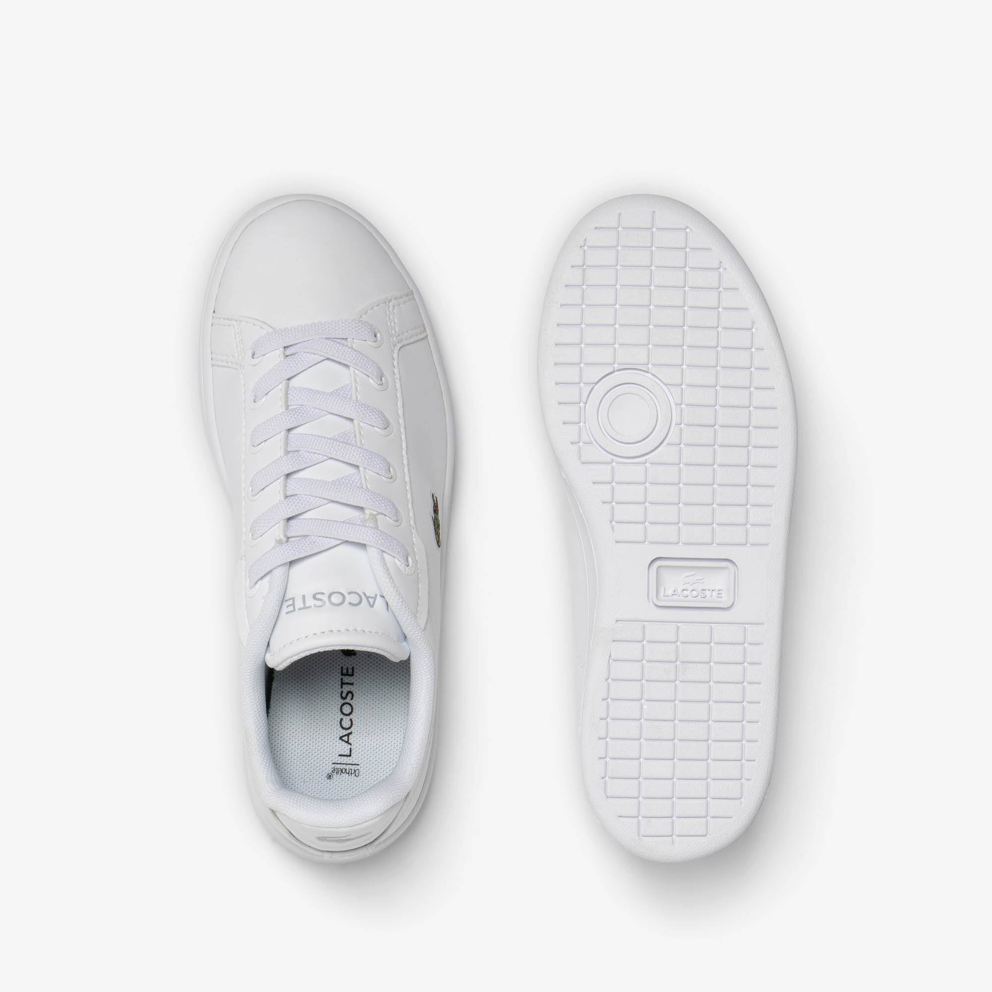 Sneakers Carnaby Pro bébé en fibre synthétique Chaussures - Blanc - Lacoste - Enfant