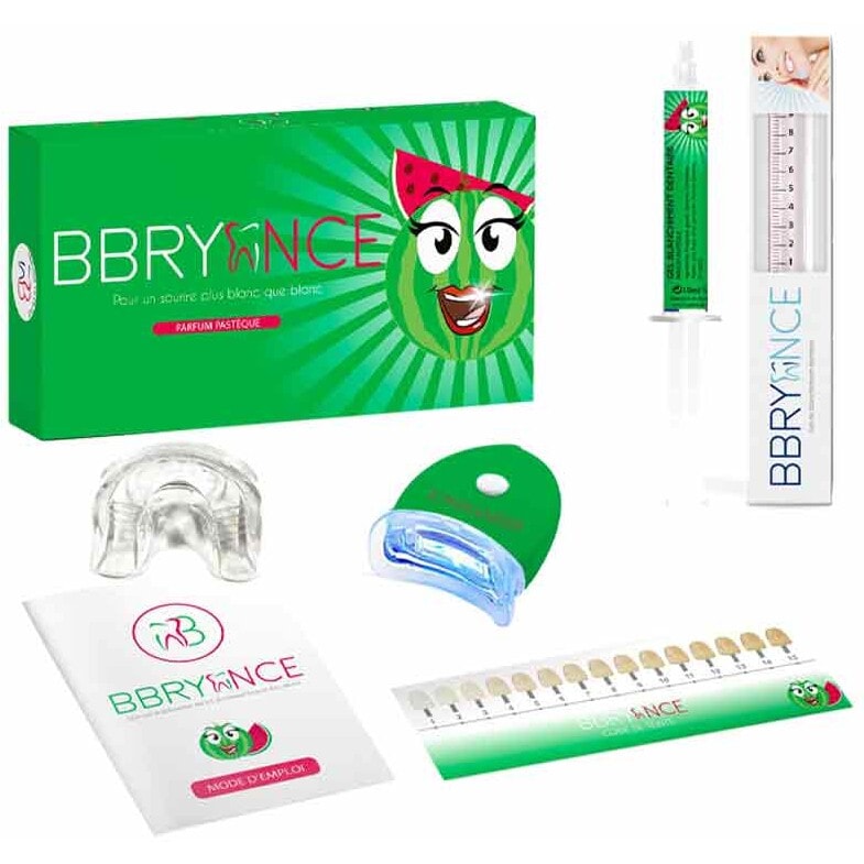 Kit de blanchiment dentaire - Pastèque - 10 utilisations
