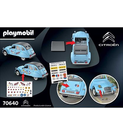 Playmobil - Citroën 2CV - 70640 - 57 Teile
