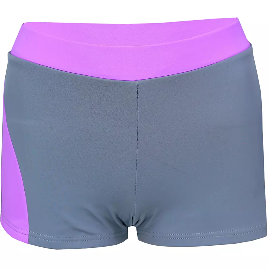 Aquarti Mädchen Sport Bikini - Racerback Bustier & Badehose graulila