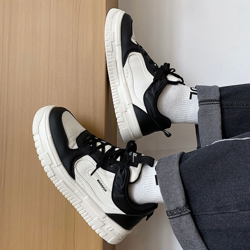 HANO - Platform Paneel Sneakers