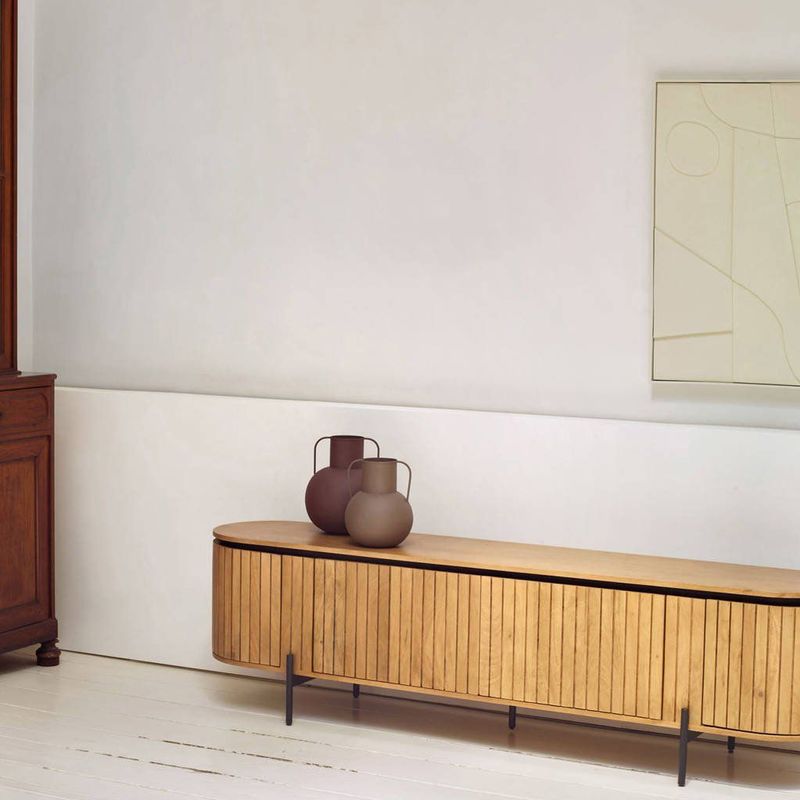Kave Home - Licia - Tv-meubel - 4-deurs