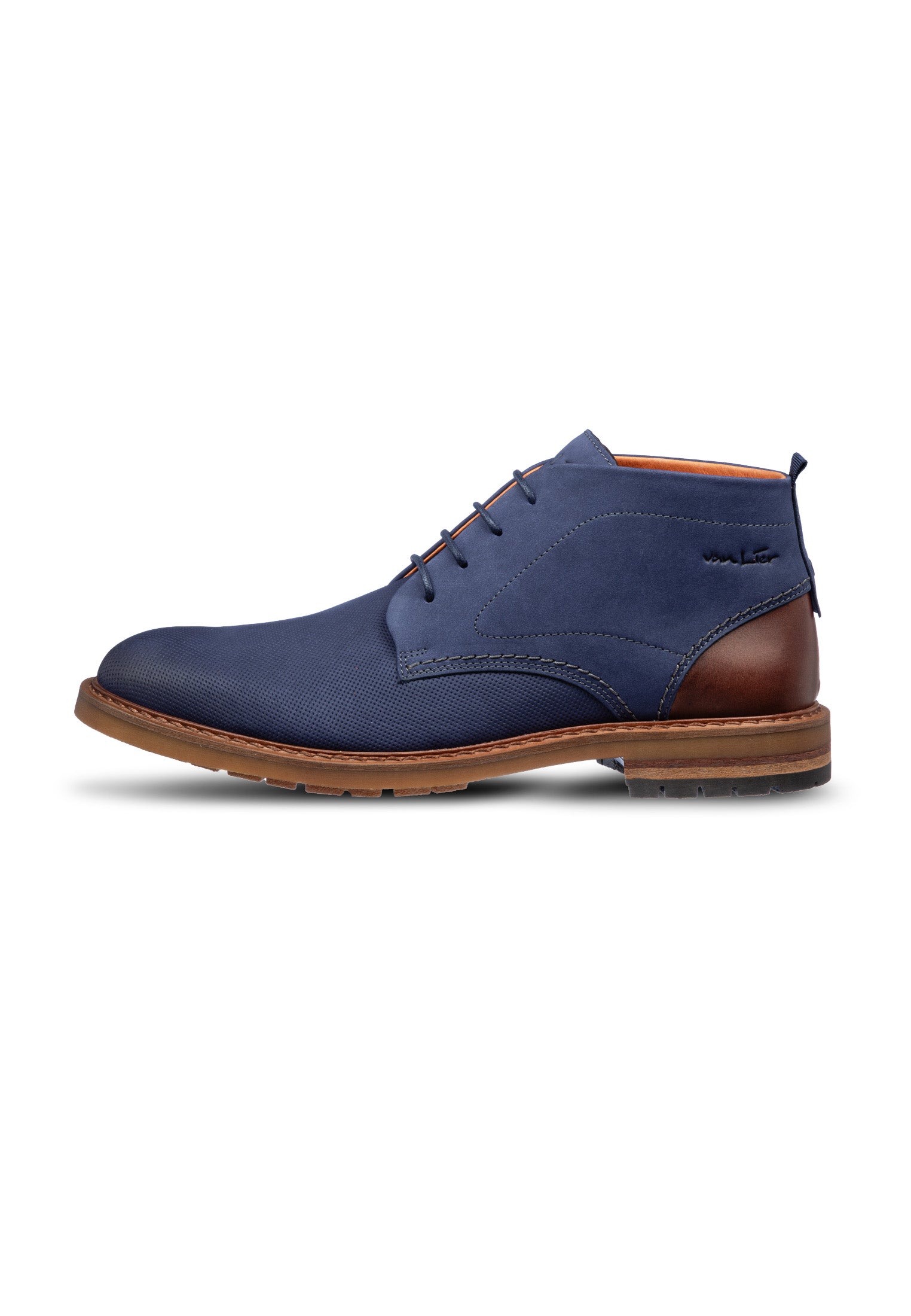 Blauw gladleren Dino boot