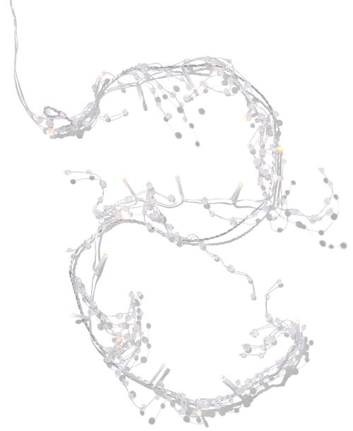 guirlande lumineuse 20 lampes LED perle 1.2m
