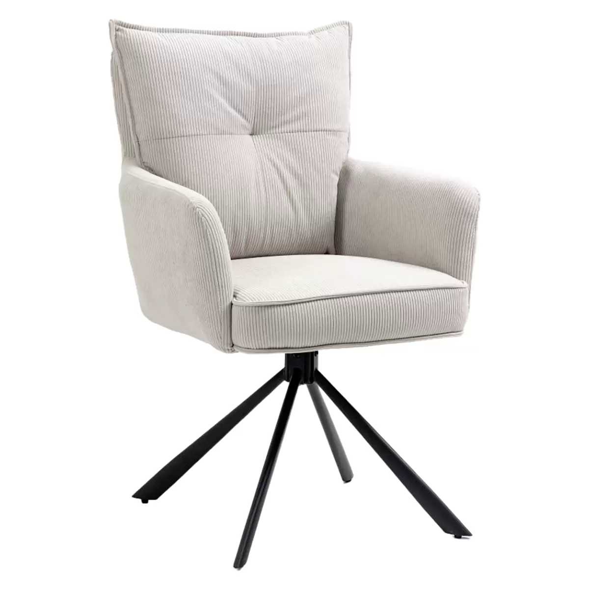 Stuhl Seba beige,schwarz