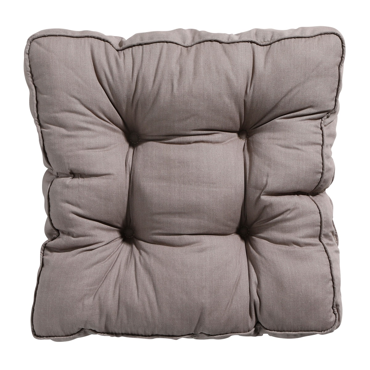 Madison Basic taupe Zitkussen - Set van 4
