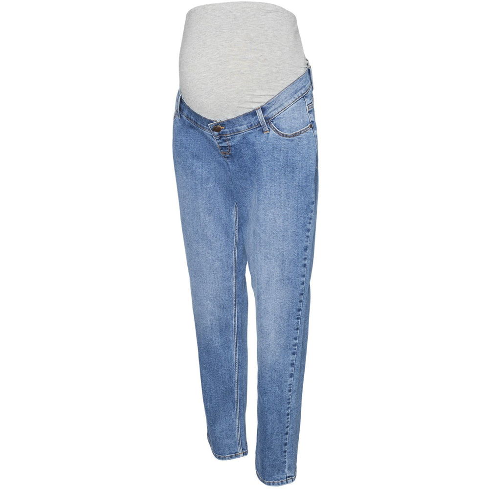 Køb Mama;licious Medium Blue Denim Mlalberte Al Mb Jeans Noos