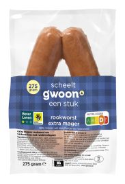 Gwoon Extra magere rookworst