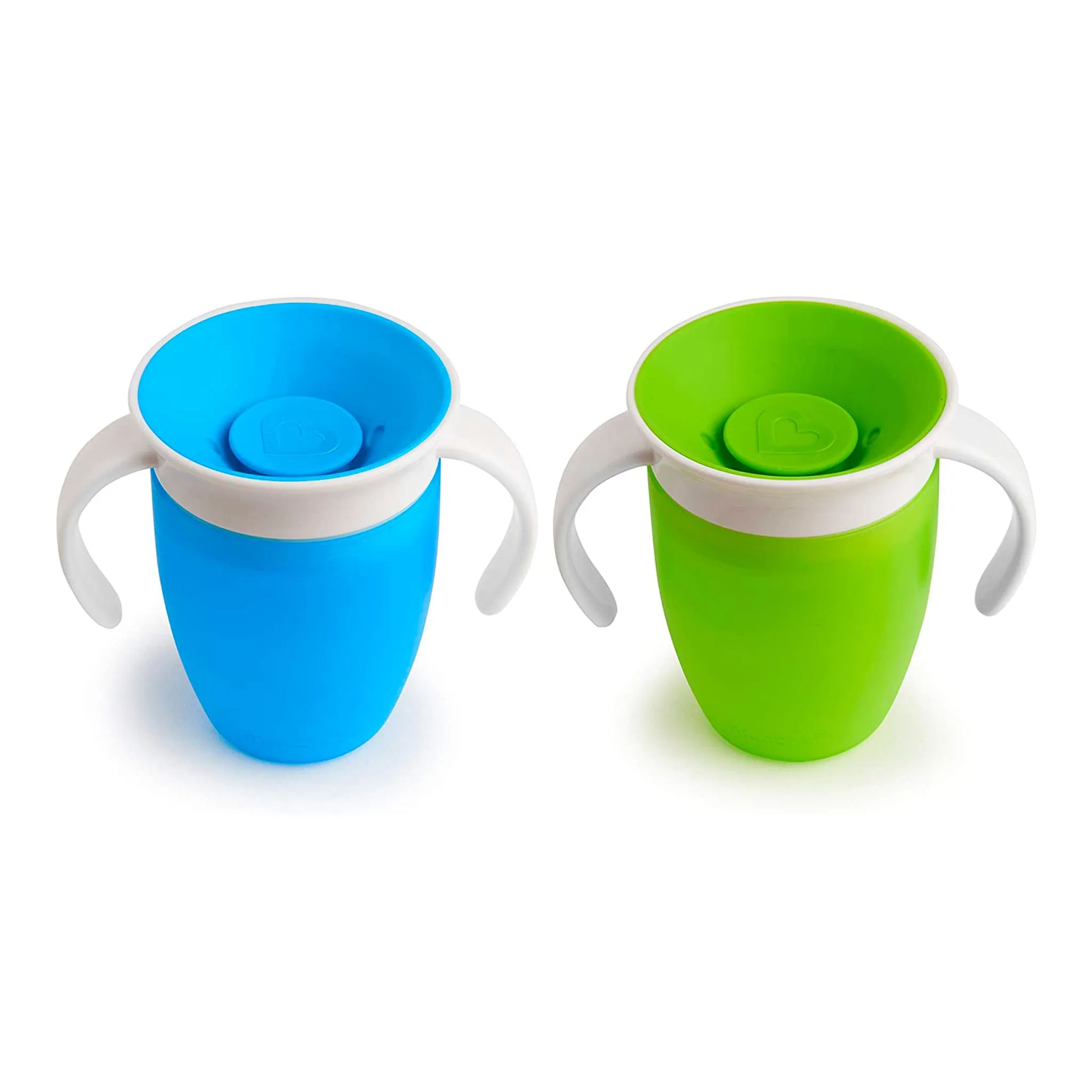 Munchkin Tasse (2) 7oz  Miracle® 360°  - Bleu Vert