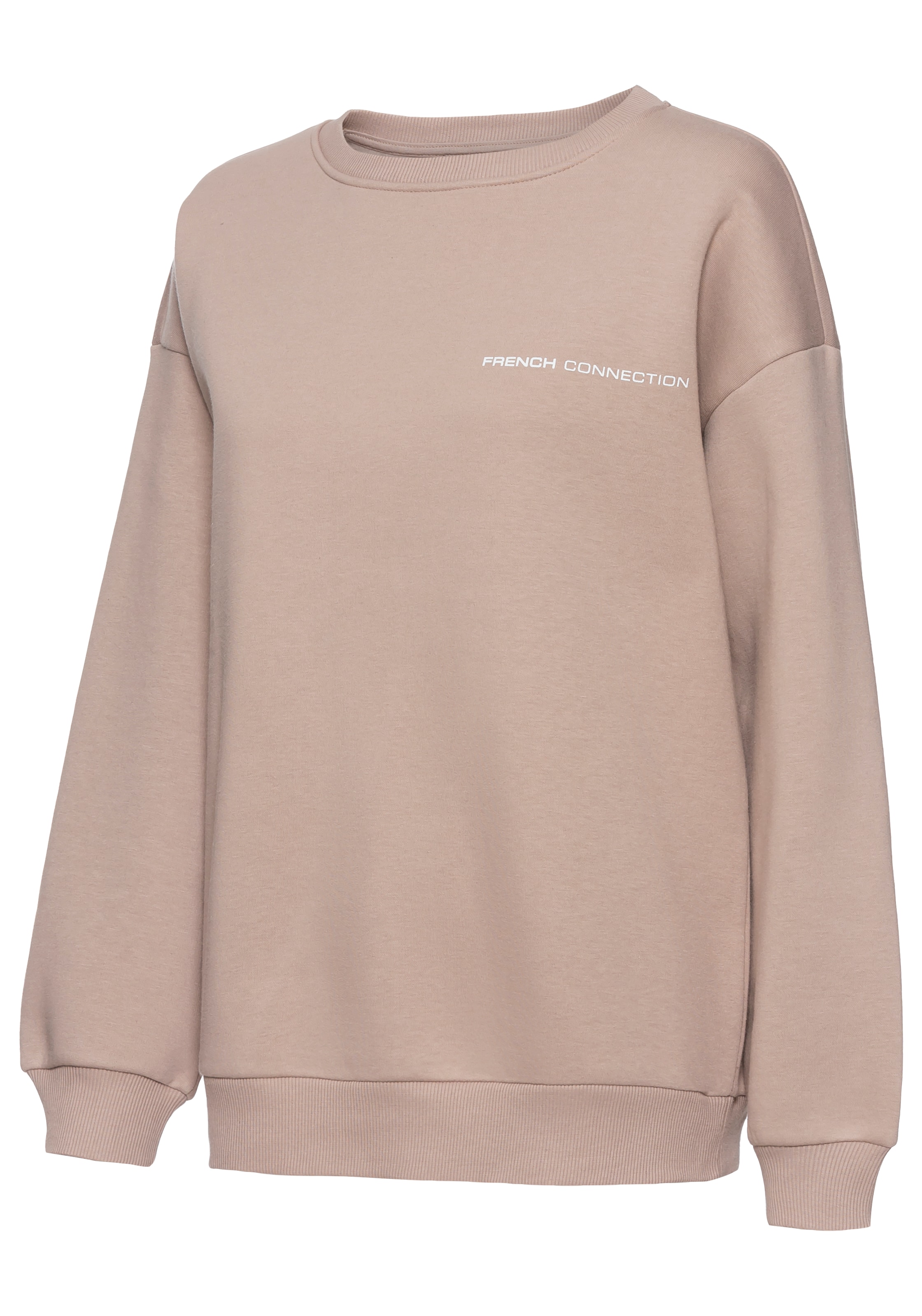 French Connection Sweatshirt , mit grossem Logodruck auf dem Rücken