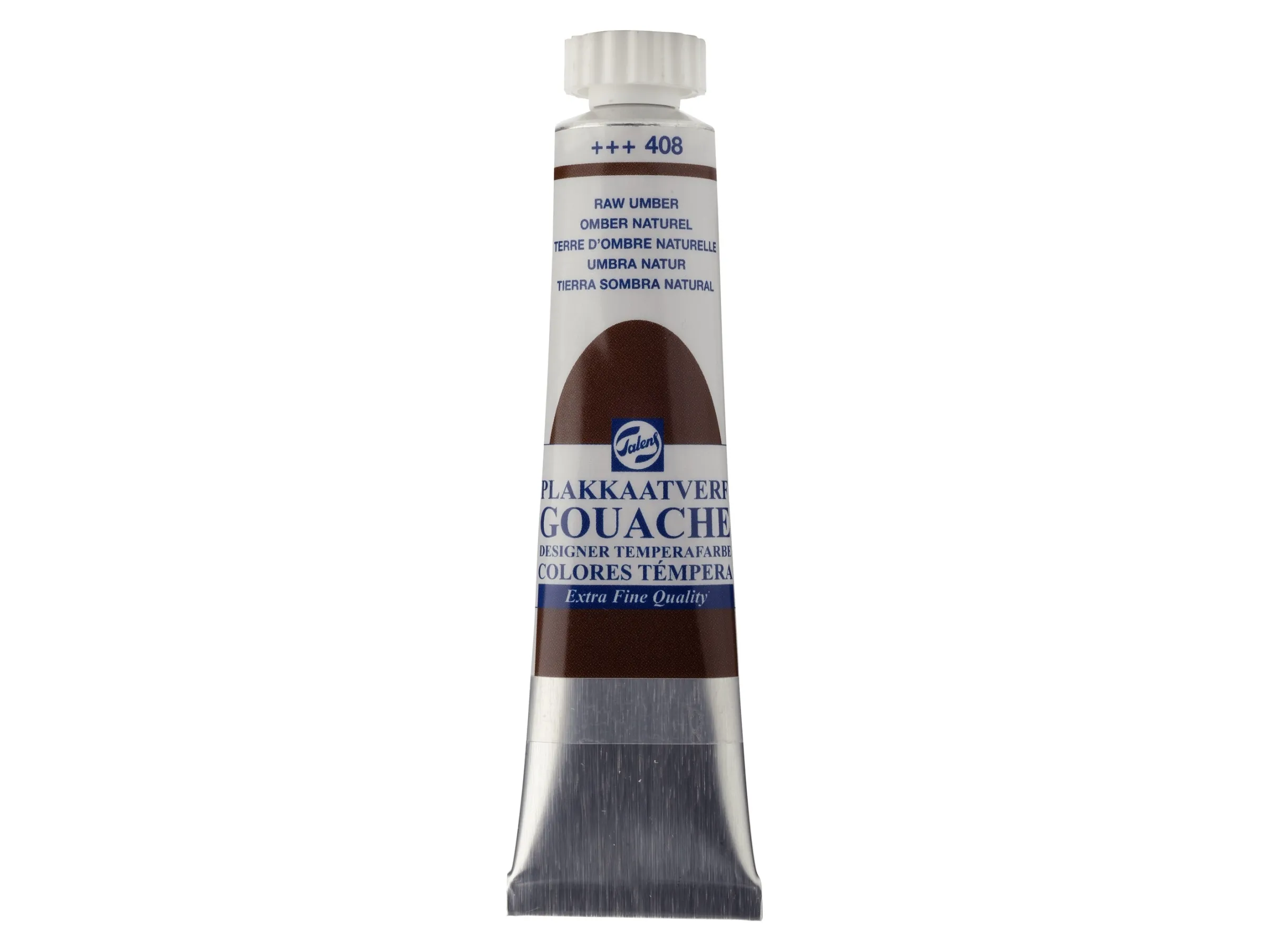 Talens Gouache ekstra fin kvalitet Tube 20 ml Raw Umber 408