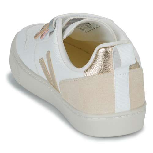 Veja - SMALL V-10 - Blanc / Rose