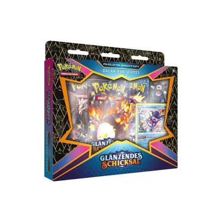 Pokemon Glänzendes Schicksal Verrückte Party Pin Kollektion, 1 Stück, 4-fach sortiert.