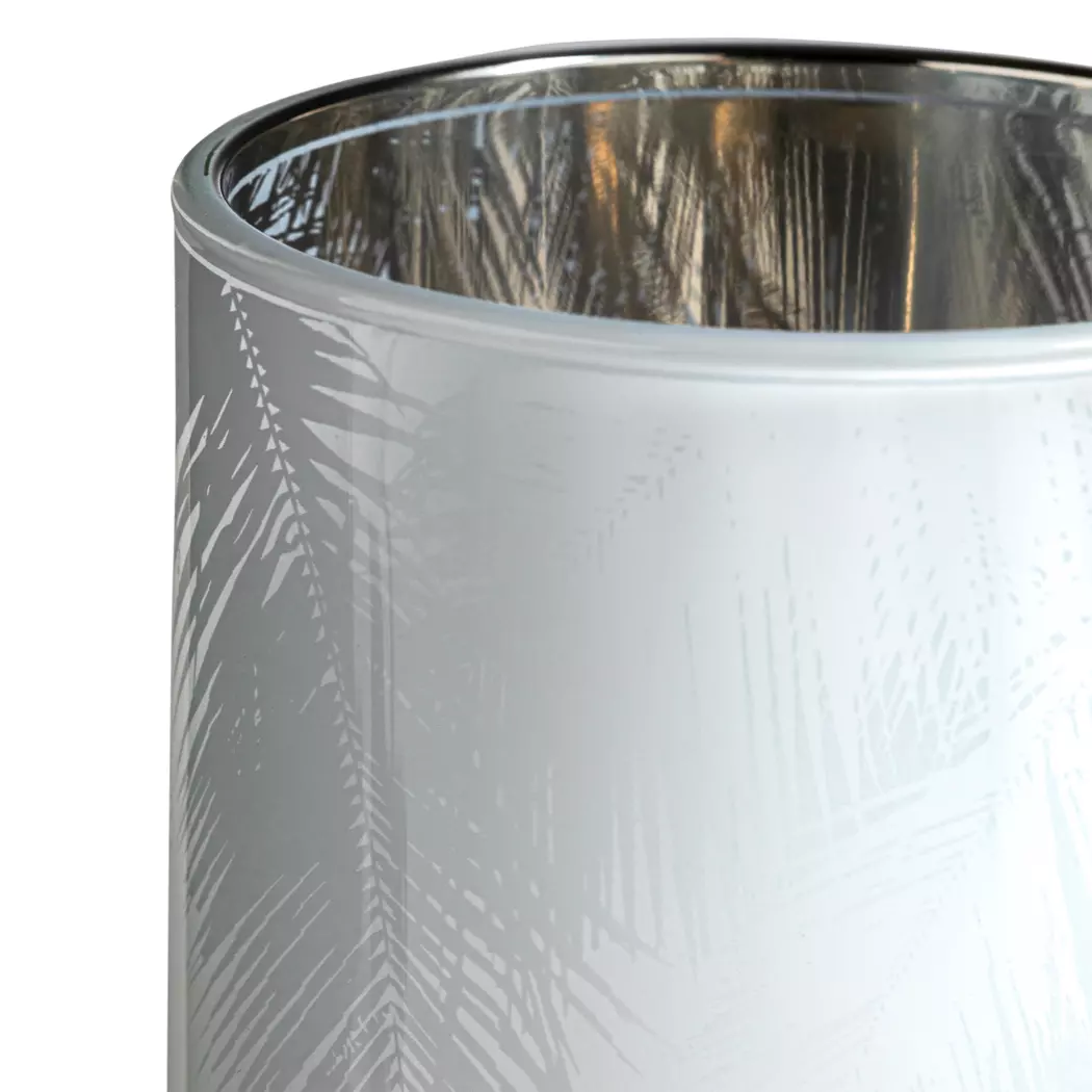 Windlicht Palmblatt 12,5 cm