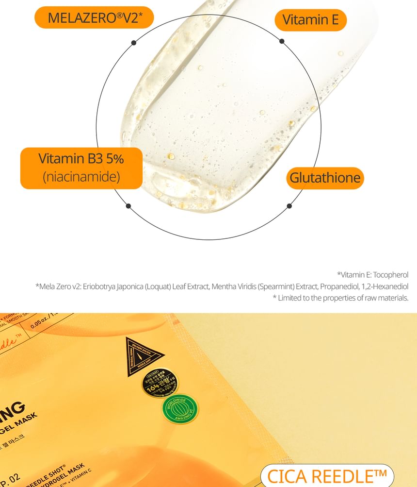 VT - Vita-light Reedle Shot 100 2Step Hydrogel Masker